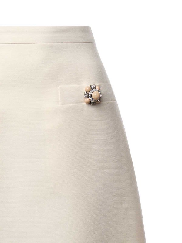 The Best Shops VALENTINO GARAVANI: Miniröcke - Minirock - Weiß