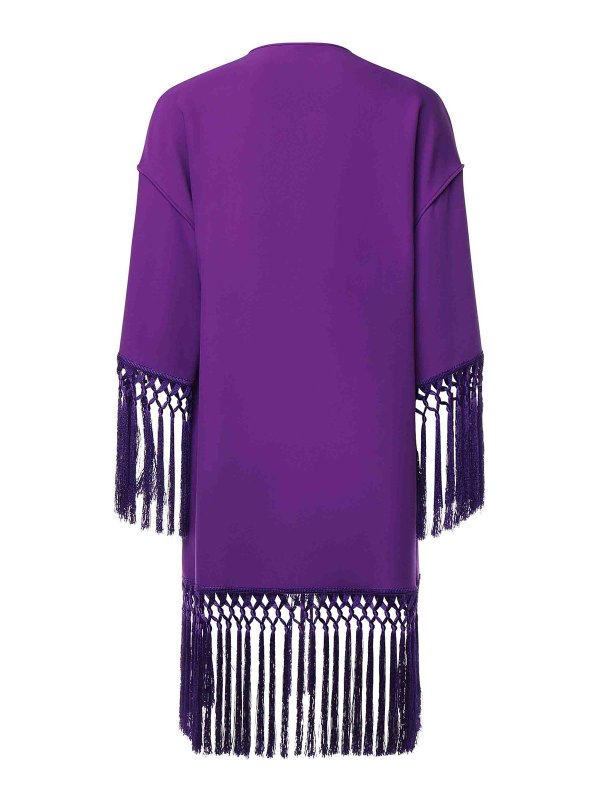 VALENTINO GARAVANI: ニーレングスドレス online - 膝丈ドレス - フクシア