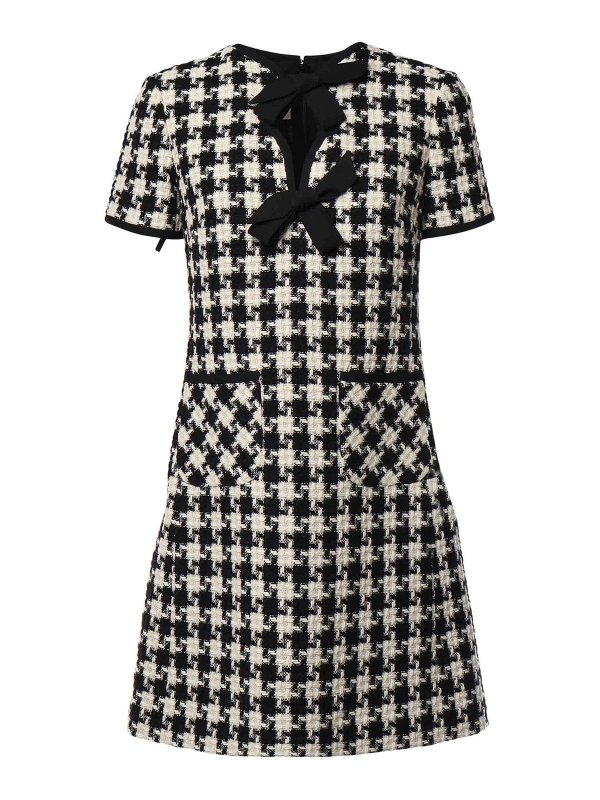 VALENTINO GARAVANI: Vestidos media pierna - Vestido Midi - Blanco