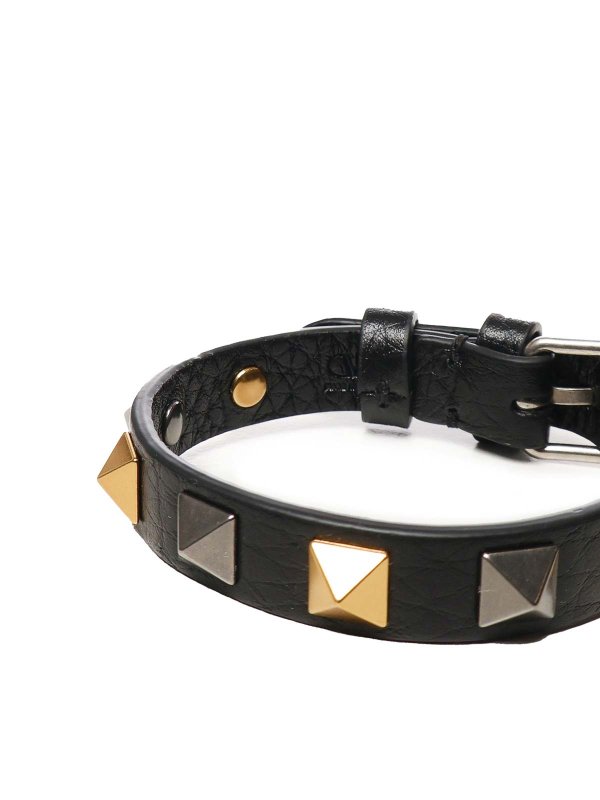 ブレスレット/バングル - 黒 shop online: VALENTINO GARAVANI