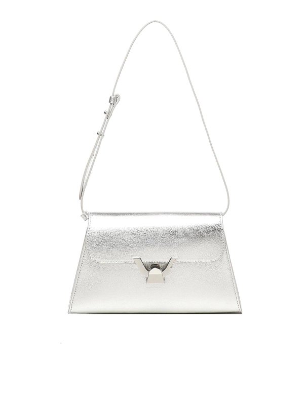 COCCINELLE: トートバッグ - トートバッグ - 銀