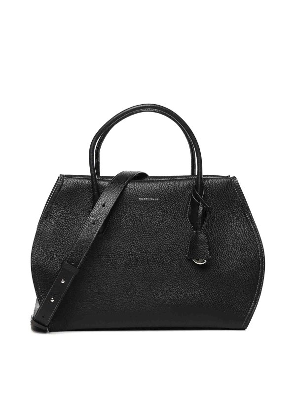 COCCINELLE: クロスボディバッグ - クロスボディバッグ - 黒