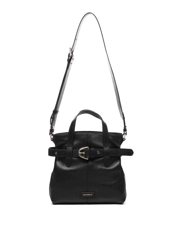 COCCINELLE: バケットバッグ - バケットバッグ - 黒