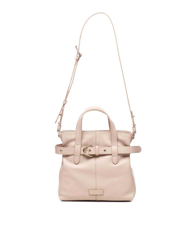 COCCINELLE: バケットバッグ - バケットバッグ - ヌードカラー