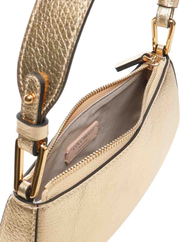 クロスボディバッグ - 金 shop online: COCCINELLE