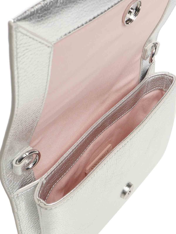 Silver Dandy Bag shop online: COCCINELLE