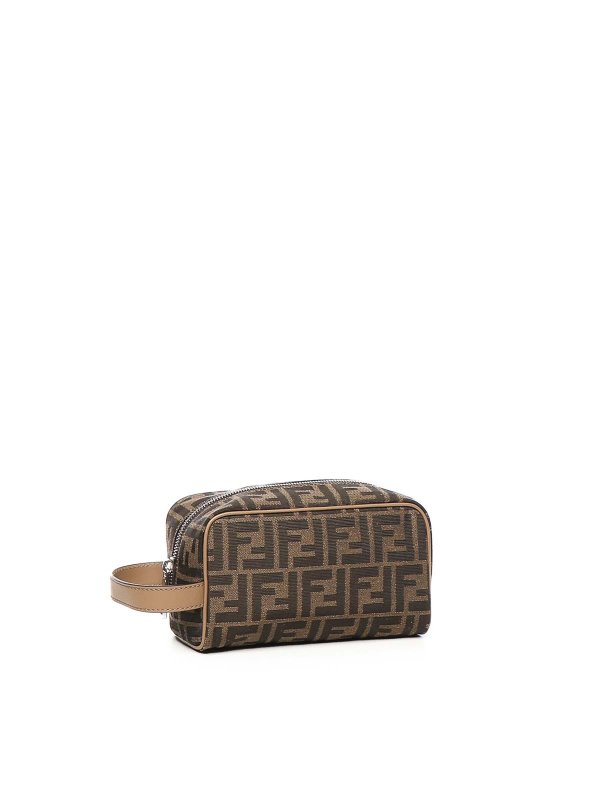 The Best Shops FENDI: totes bags - Beauty Case Small Ff Jacquard
