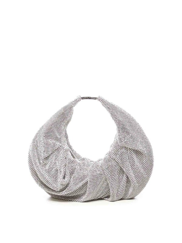 BENEDETTA BRUZZICHES: クロスボディバッグ - クロスボディバッグ - 銀