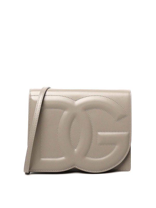 DOLCE & GABBANA: クロスボディバッグ - クロスボディバッグ - ベージュ