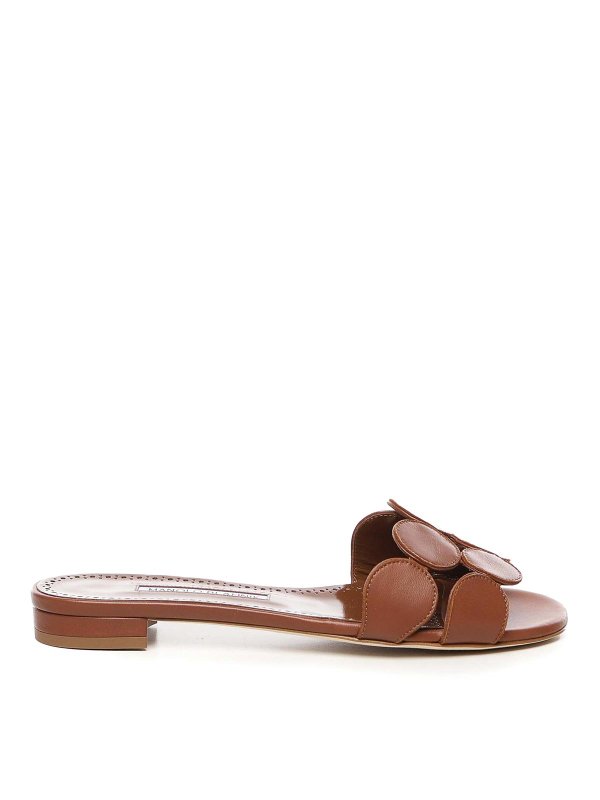 MANOLO BLAHNIK: sandals - Haribalmufalt Patti Sandals