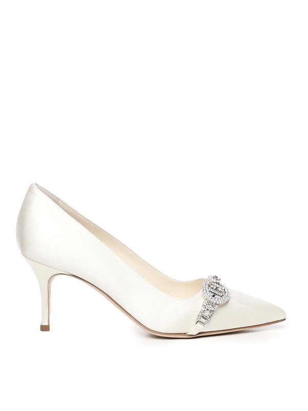 MANOLO BLAHNIK: パンプス - パンプス - 白