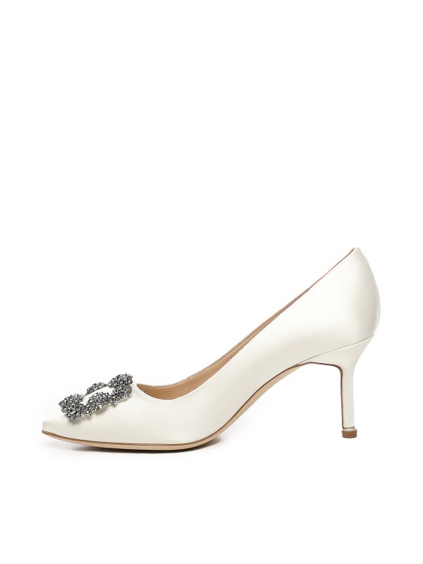Pumps - Weiß shop online: MANOLO BLAHNIK