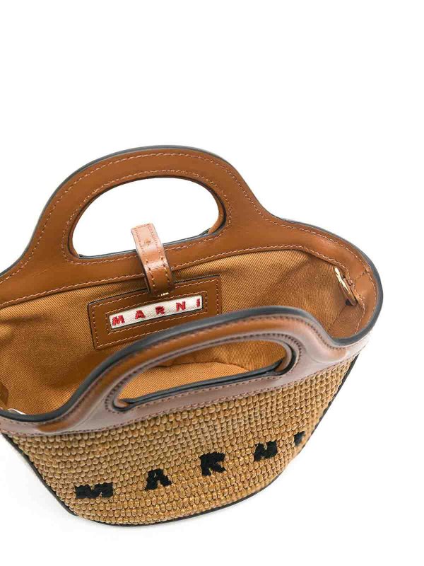 Marni: borse a tracolla online - Borsa Tropicalia Brown
