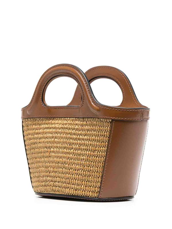 The Best Shops Marni: borse a tracolla - Borsa Tropicalia Brown