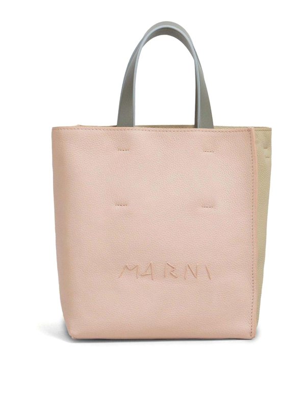 Marni: トートバッグ - トートバッグ - ヌードカラー