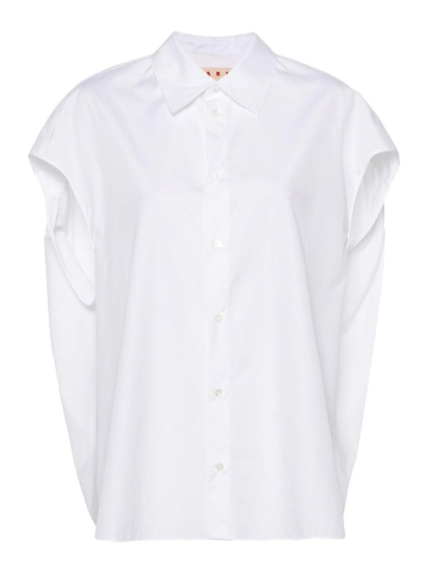 Marni: shirts - Sleeveless shirt