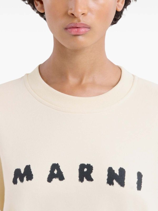 Marni: Sweatshirts & Sweaters online - Logo sweatshirt