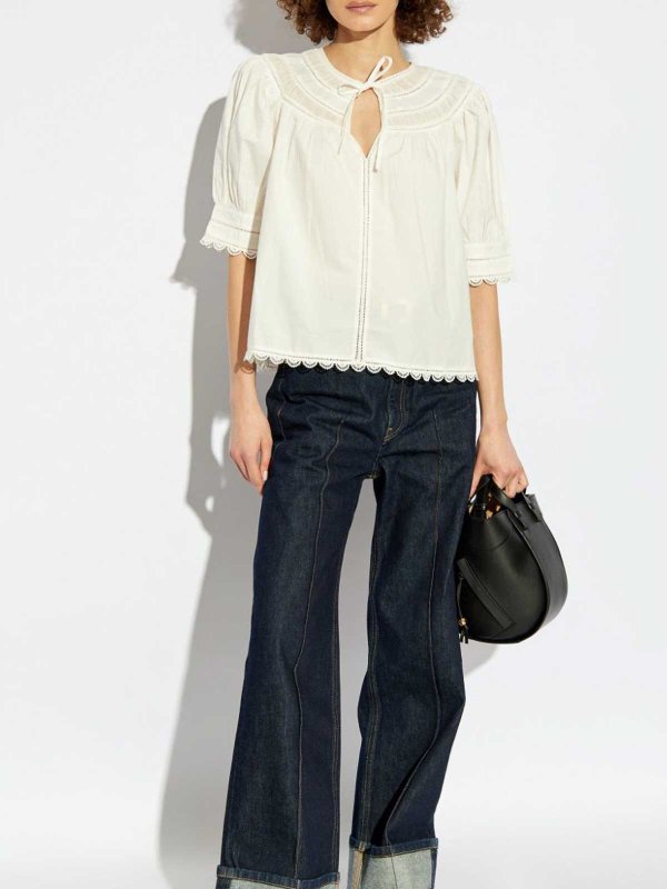 ULLA JOHNSON: Tops & Tank tops online - Top Dylan