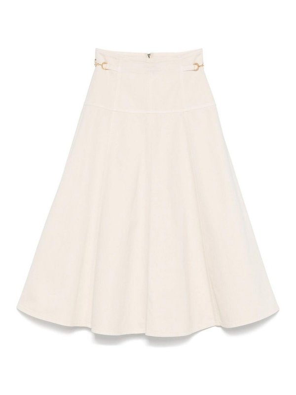 ULLA JOHNSON: Knee length skirts & Midi - Brigette skirt
