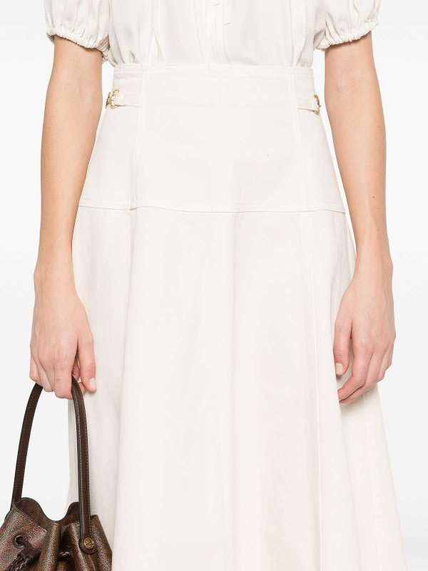 ULLA JOHNSON: Knee length skirts & Midi online - Brigette skirt