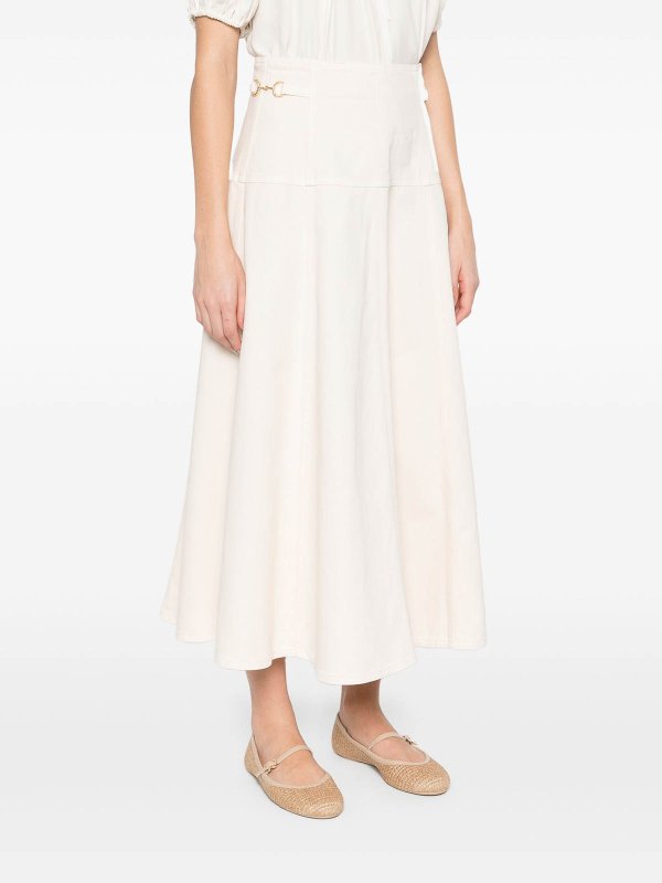 The Best Shops ULLA JOHNSON: Knee length skirts & Midi - Brigette skirt