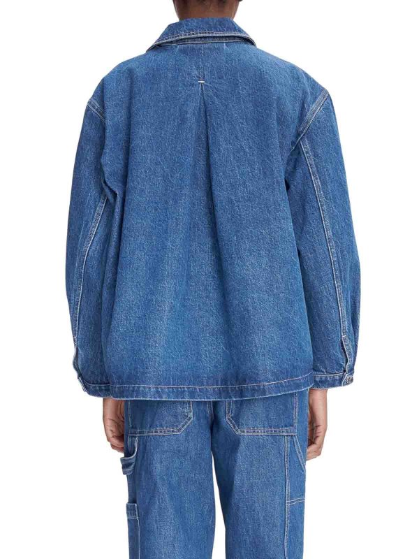 The Best Shops A.P.C.: Hemden - Hemd - Dunkles Jeansblau