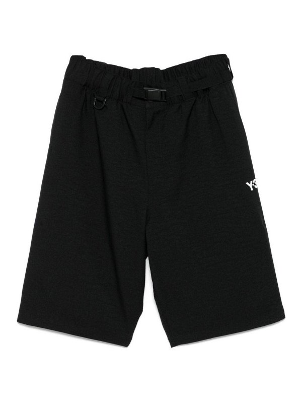 Y-3: pantaloni shorts - Pantaloncini