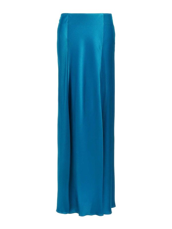 ALBERTA FERRETTI: Jupes longues - Jupe Longue - Bleu Clair