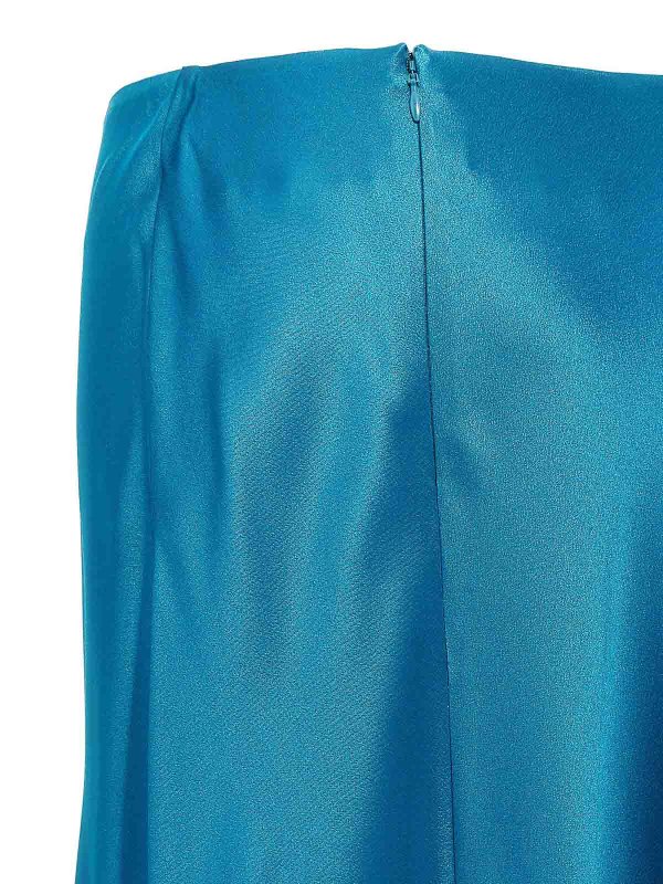 Jupe Longue - Bleu Clair shop online: ALBERTA FERRETTI