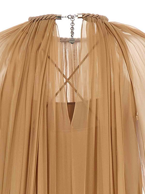 Maxikleid - Beige shop online: ALBERTA FERRETTI