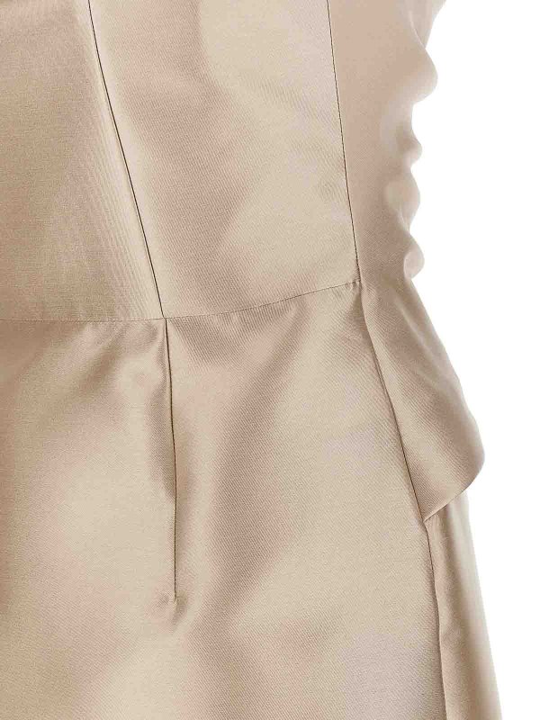 Mikado Longuette Dress shop online: ALBERTA FERRETTI