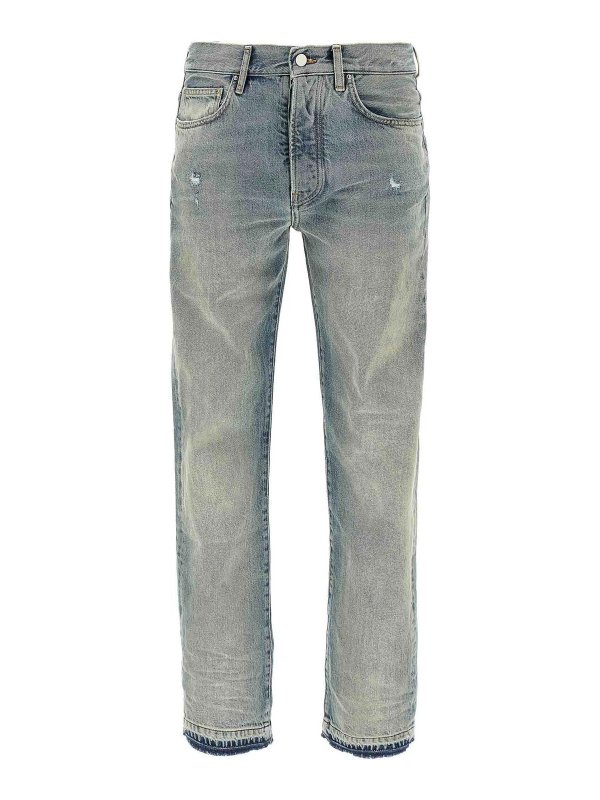AMIRI: bootcut jeans - Released Hem Jeans