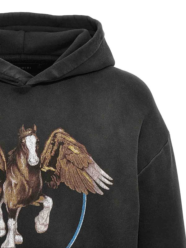 The Best Shops AMIRI: Sweatshirts & Sweaters - Pegasus Hoodie