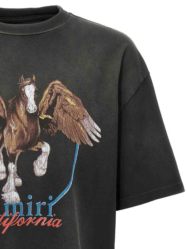 The Best Shops AMIRI: t-shirts - Pegasus T-Shirt