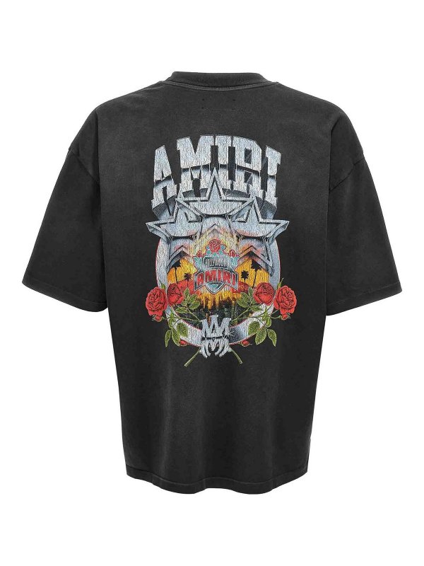 AMIRI: Camisetas online - Camiseta - Negro