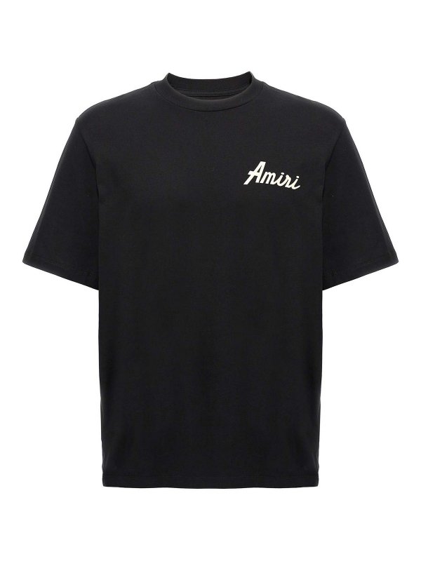 AMIRI: T-shirts - T-Shirt - Schwarz