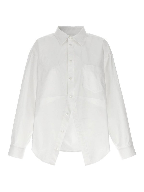 BALENCIAGA: Hemden - Hemd - Weiß