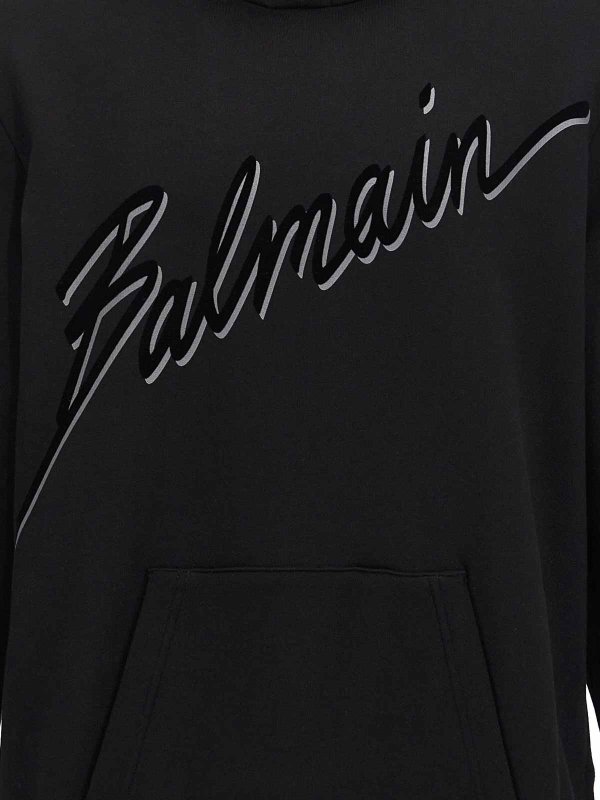 Sweatshirt - Schwarz shop online: Balmain