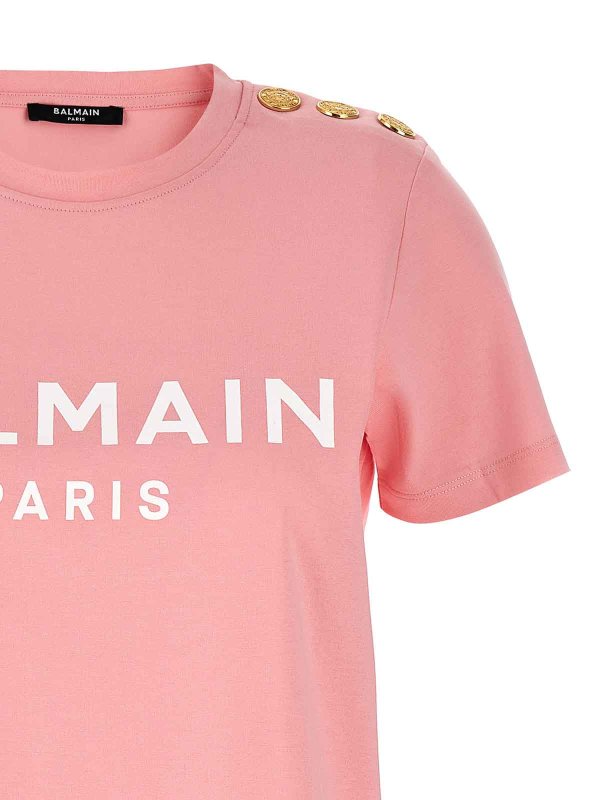 The Best Shops Balmain: Tシャツ - Tシャツ - ヌードカラー