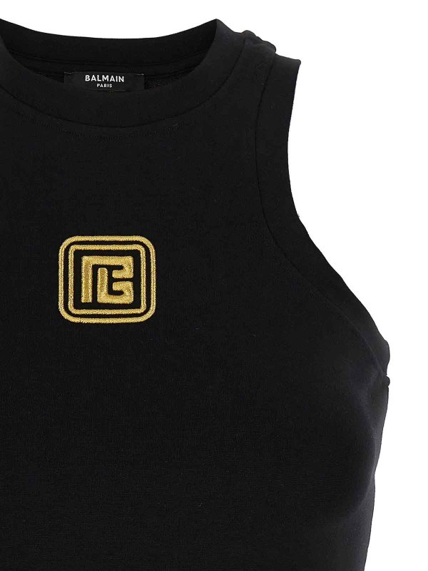 The Best Shops Balmain: Tops y camisetas sin mangas - Top - Negro