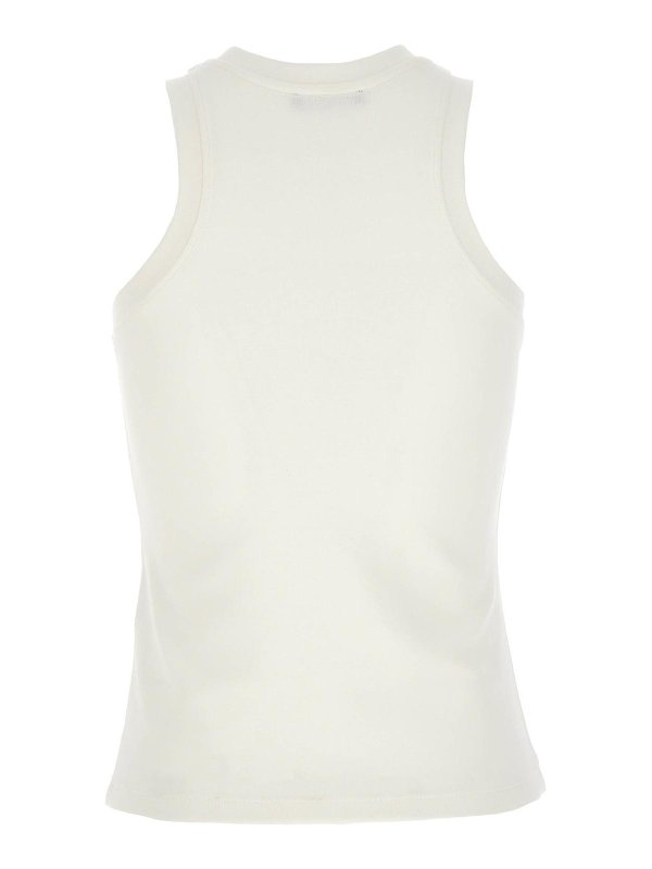 Balmain: Tops und Tank Tops online - Top - Weiß