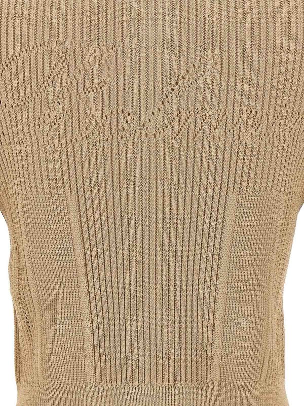 Ribbed Cardigan shop online: Balmain