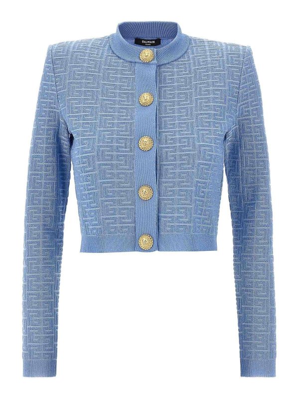 Balmain: cardigans - Pb Cardigan