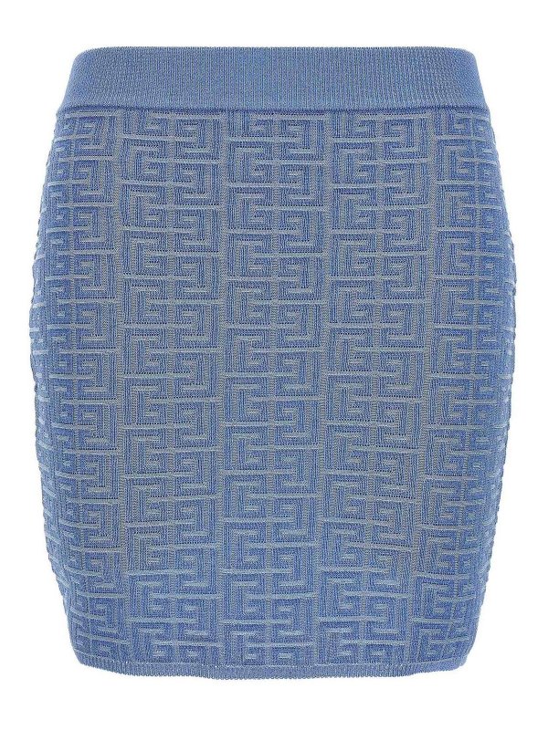 Balmain: mini skirts - Pb Mini Skirt