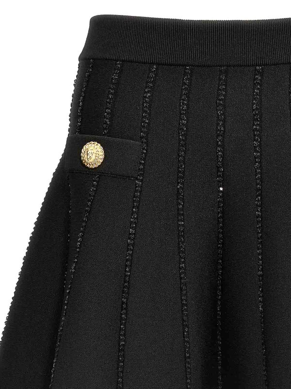 The Best Shops Balmain: mini skirts - Sequin Skirt