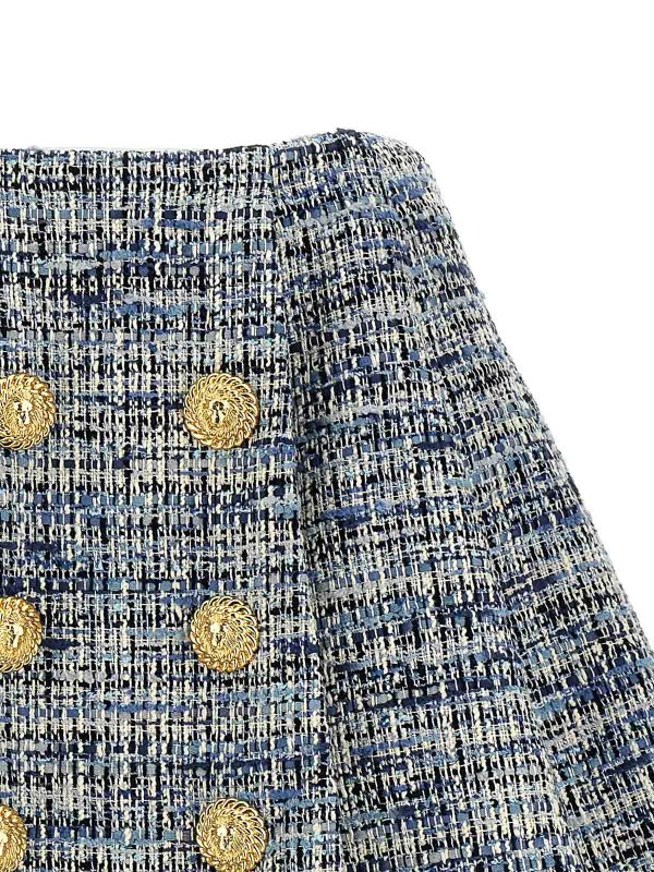 The Best Shops Balmain: mini skirts - Tweed Skirt