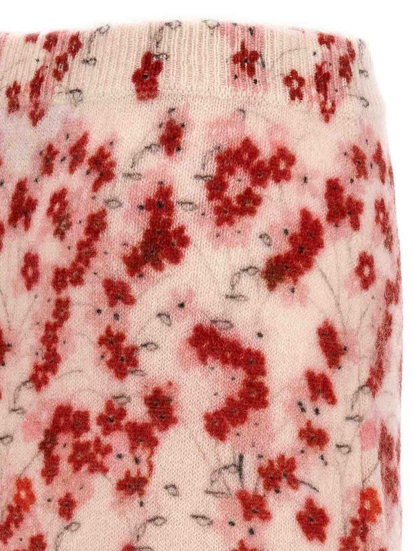 膝丈/ミディスカート - マルチカラー shop online: BERNADETTE