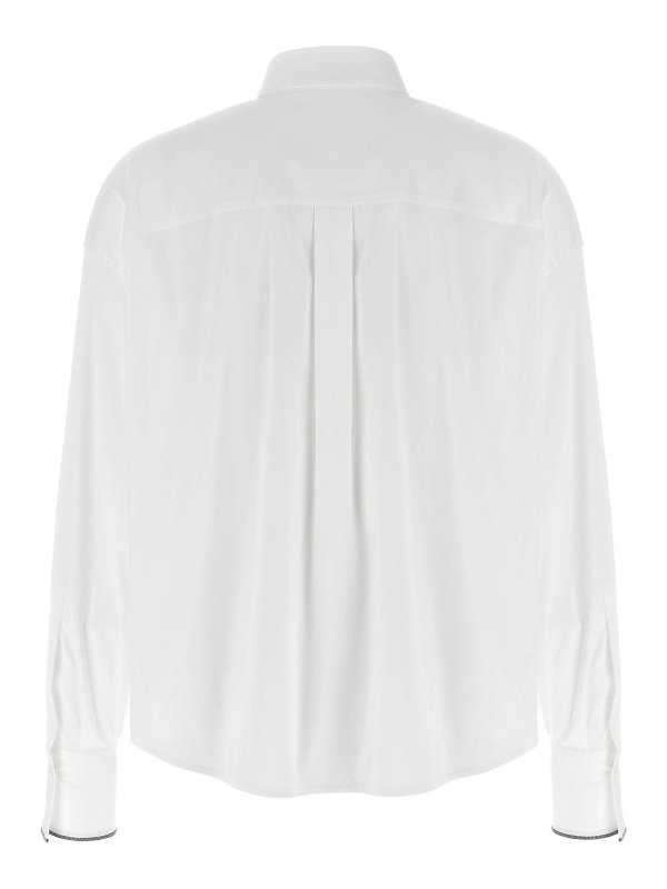 BRUNELLO CUCINELLI: Chemises online - Chemise - Blanc