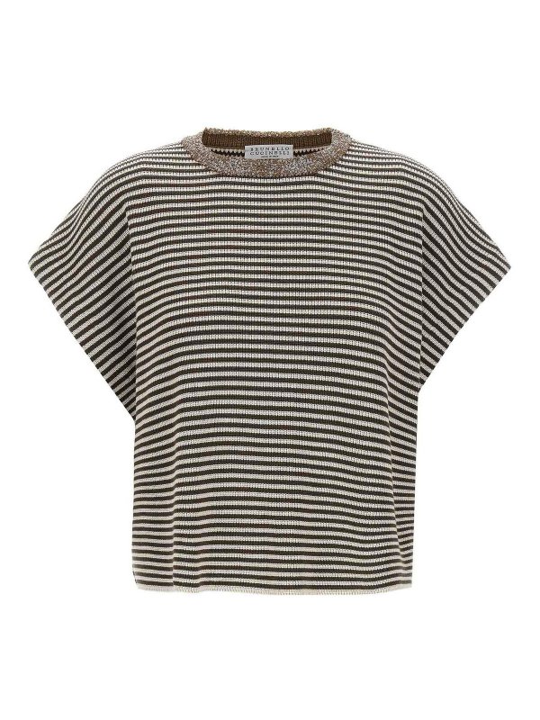 BRUNELLO CUCINELLI: T-shirts - T-Shirt - Multicolore