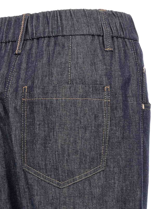 Bootcut Jeans - Blau shop online: BRUNELLO CUCINELLI